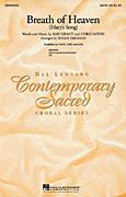 cover Breath of Heaven SAB choral sheet music cover
